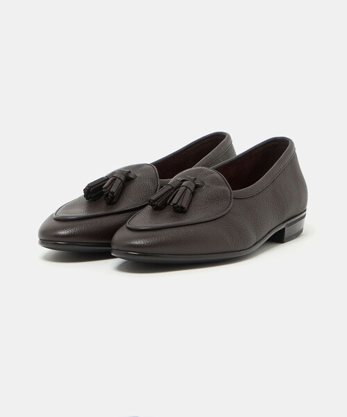 Baudoin&Lange（ボードインアンドランジ）の「＜BAUDOIN & LANGE＞Sagan Classic Tassel Loafers/タッセルローファー（ローファー・メンズ・ブラック/ダークブラウン・40/41）」の3枚目の写真