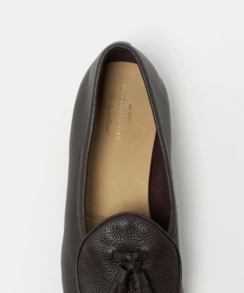 Baudoin&Lange（ボードインアンドランジ）の「＜BAUDOIN & LANGE＞Sagan Classic Tassel Loafers/タッセルローファー（ローファー・メンズ・ブラック/ダークブラウン・40/41）」の8枚目の写真