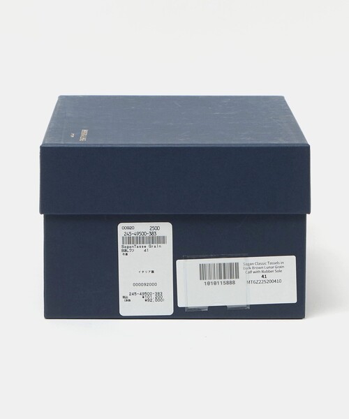 Baudoin&Lange（ボードインアンドランジ）の「＜BAUDOIN & LANGE＞Sagan Classic Tassel Loafers/タッセルローファー（ローファー・メンズ・ブラック/ダークブラウン・40/41）」の16枚目の写真