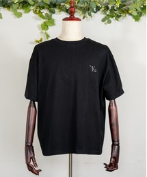 katayuboku（カタユボーク）の「オーバーサイズ刺繍半袖Tシャツ（Tシャツ/カットソー）」