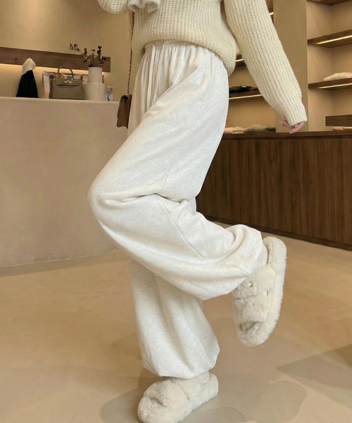 cammie(キャミー)の「バルーンワイドパンツ(その他パンツ・レディース・グレー/オフホワイト/ダークグレー・F)」の12枚目の写真