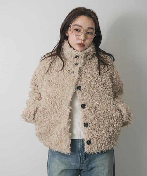 プードルファーミドルジャケット（その他アウター）｜SENSE OF PLACE