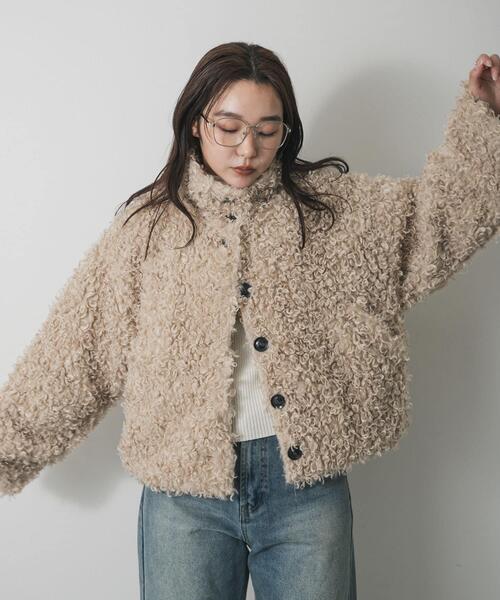 プードルファーミドルジャケット（その他アウター）｜SENSE OF PLACE