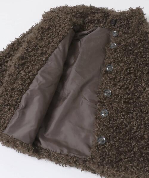 プードルファーミドルジャケット（ブルゾン）｜SENSE OF PLACE by