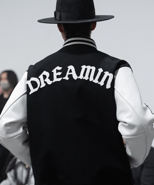 セール】DREAMIN' VARSITY JACKET（スタジャン）｜MSML（エムエスエム