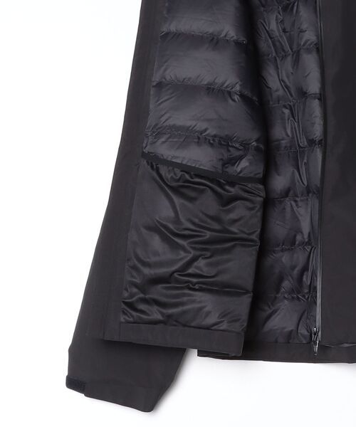ES.1(エスアイ)の「【ES.1】エスアイ 3Lyr Down Hoodie(ダウンジャケット/コート・メンズ・ブラック/ライトグレー/ネイビー・SMALL/MEDIUM/LARGE/X-LARGE)」の6枚目の写真
