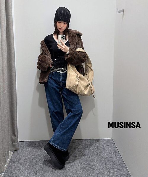 Midnight Move(ミッドナイトムーブ)の「cb beanie (black)(ニットキャップ/ビーニー・レディース・その他・FREE)」の7枚目の写真