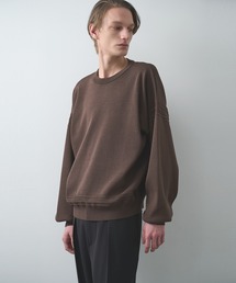 【WRAPINKNOT】ラインクルーネックニット