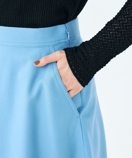 ミリングツイル サーキュラースカート（スカート）｜BALLSEY