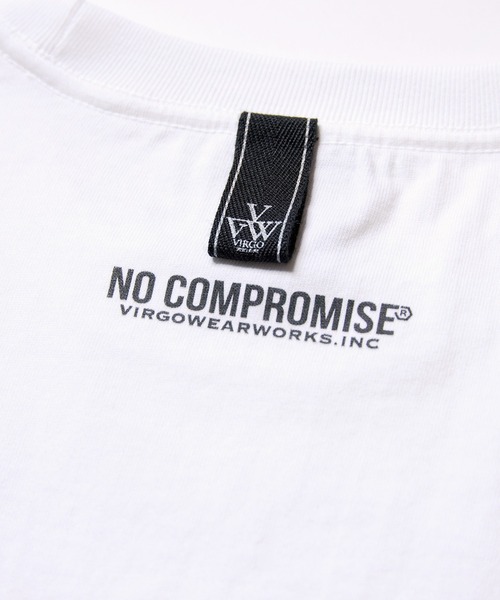 VIRGOwearworks(ヴァルゴウェアワークス)の「VIRGO EMBOSS LOGO TEE(Tシャツ/カットソー・メンズ・ホワイト/ブラック・2/3/4/5)」の9枚目の写真