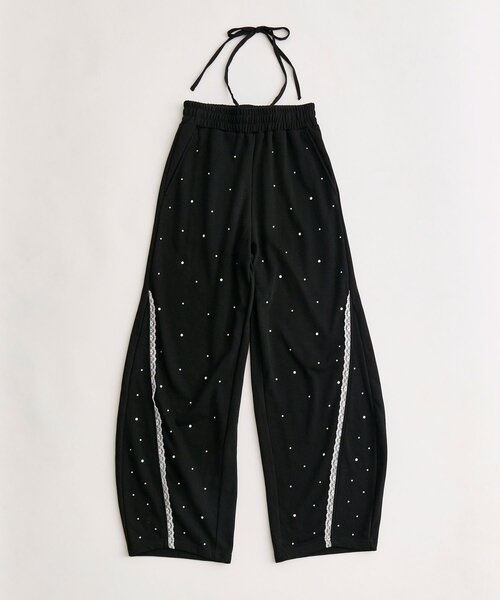 OLIVE des OLIVE（オリーブデオリーブ）の「キラキラバレルレッグパンツ（その他パンツ・レディース・ブラック/アイボリー/トップグレー・FREE）」の19枚目の写真