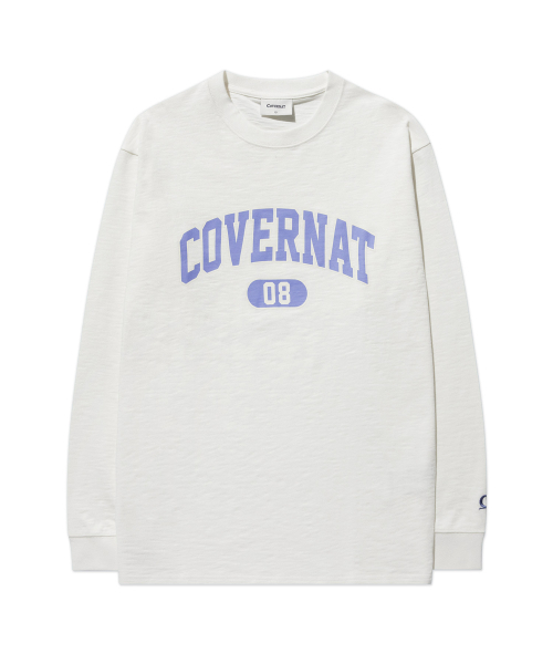COVERNAT(カバーナット)の「スラブアーチロゴロングスリーブホワイト(Tシャツ/カットソー・レディース・その他・MEDIUM/LARGE/X-LARGE/SMALL)」の2枚目の写真