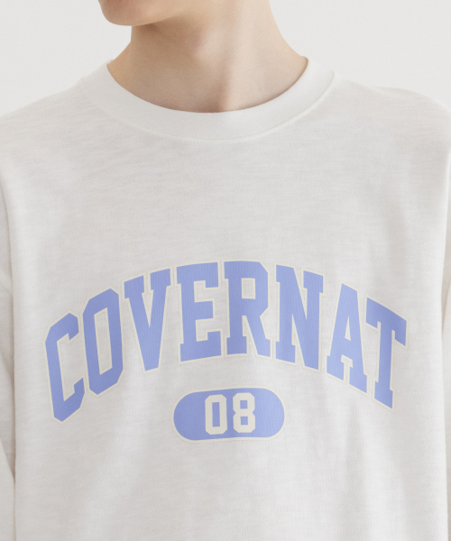 COVERNAT(カバーナット)の「スラブアーチロゴロングスリーブホワイト(Tシャツ/カットソー・レディース・その他・MEDIUM/LARGE/X-LARGE/SMALL)」の7枚目の写真
