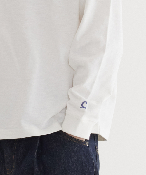 COVERNAT(カバーナット)の「スラブアーチロゴロングスリーブホワイト(Tシャツ/カットソー・レディース・その他・MEDIUM/LARGE/X-LARGE/SMALL)」の8枚目の写真