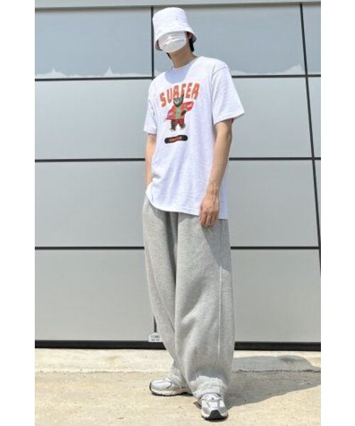 CREAM SODA LAB(クリームソーダラボ)の「グレーサーファー半袖Tシャツライトグレー(Tシャツ/カットソー・メンズ・その他・LARGE/MEDIUM/X-LARGE/XX-LARGE)」の10枚目の写真