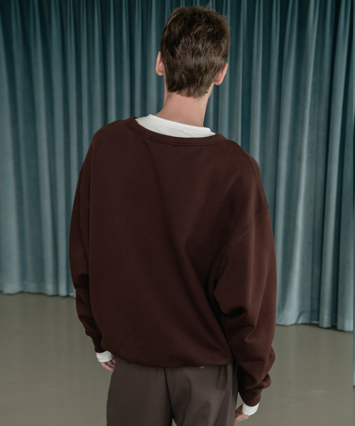 SSIN AND LEE（シンアンドリー）の「ソリブ ウィンター コットンスウェットシャツ ブラウン（スウェット・メンズ・その他・MEDIUM/LARGE）」の9枚目の写真