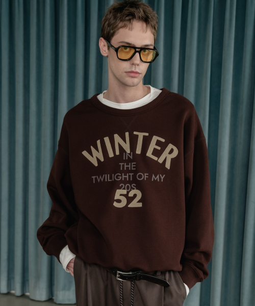 SSIN AND LEE（シンアンドリー）の「ソリブ ウィンター コットンスウェットシャツ ブラウン（スウェット・メンズ・その他・MEDIUM/LARGE）」の10枚目の写真