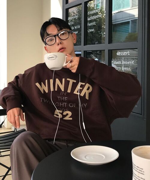 SSIN AND LEE（シンアンドリー）の「ソリブ ウィンター コットンスウェットシャツ ブラウン（スウェット・メンズ・その他・MEDIUM/LARGE）」の7枚目の写真
