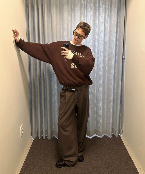SSIN AND LEE（シンアンドリー）の「ソリブ ウィンター コットンスウェットシャツ ブラウン（スウェット・メンズ・その他・MEDIUM/LARGE）」の8枚目の写真