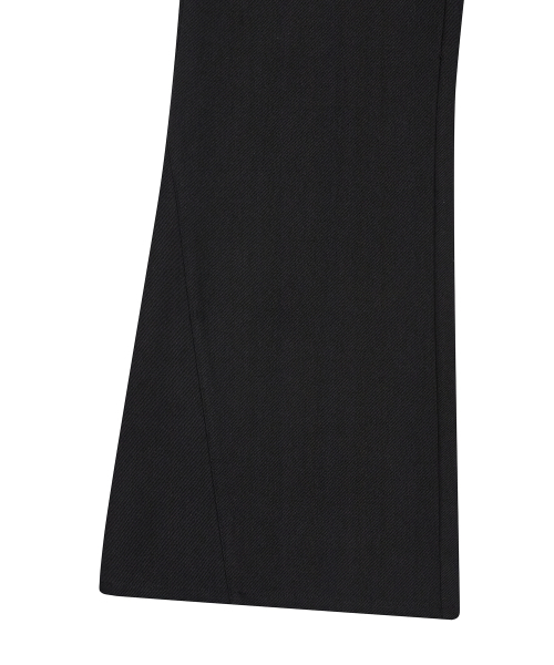 LARTIGENT（ラーティゼン）の「L19 FRILL BOOTSCUT PANTS(BLACK)（その他パンツ・レディース・その他・FREE）」の4枚目の写真