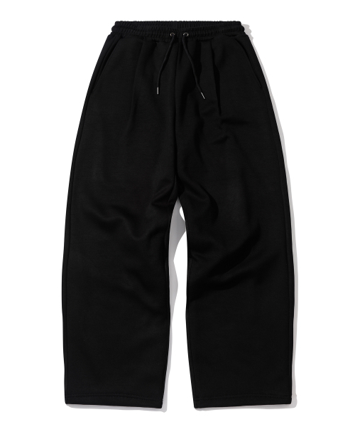 SECONDMONO（セカンドモノローグ）の「フリース起毛ワイドバルーンフィットスウェットパンツ[ブラック]_SEPT073BLACK（スウェットパンツ・レディース・その他・LARGE/SMALL/MEDIUM）」の2枚目の写真