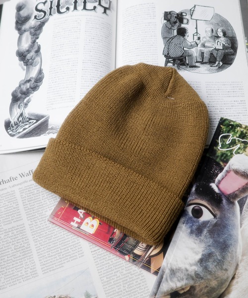 ROTHCO（ロスコ）の「●PH3●●ROTHCO/ロスコ●Coyote Brown Genuine Wool Watch Cap 5437（ニットキャップ/ビーニー・メンズ・ブラウン系その他・FREE）」の3枚目の写真