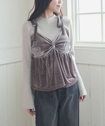 archives | ラインストーンベロアビスチェ×フレアリブニットＳＥＴ(アンサンブル)