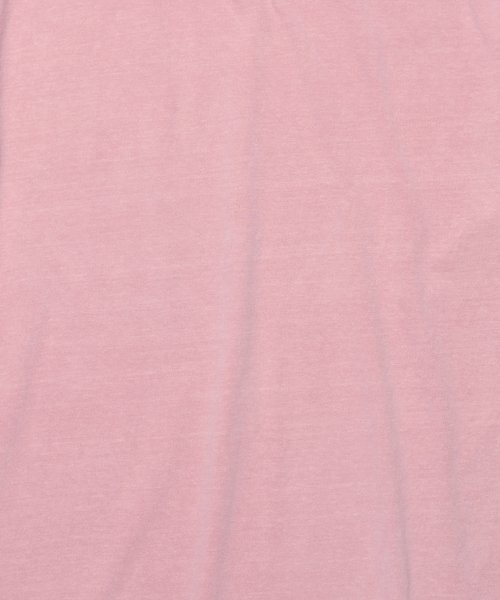 Cavish（カビシ）の「MEGA CYCLONE PIGMENT SS TEE PINK(CV2DMUT524A)（Tシャツ/カットソー・レディース・ピンク・SMALL/MEDIUM/LARGE/X-LARGE）」の6枚目の写真