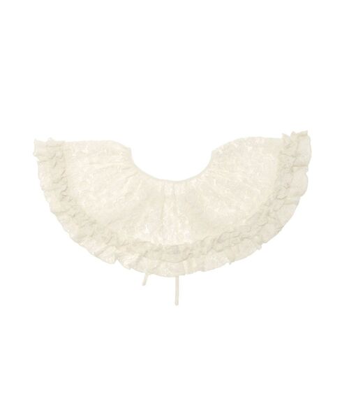 merry jenny(メリージェニー)の「lace frill collar(付け襟・レディース・ベージュ/ブラック/オフホワイト・FREE)」の21枚目の写真