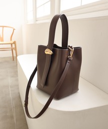 MIAN （ミアン）の「ニュアンスパーツワンハンドルショルダーバッグ【詳細動画あり】（ショルダーバッグ）」