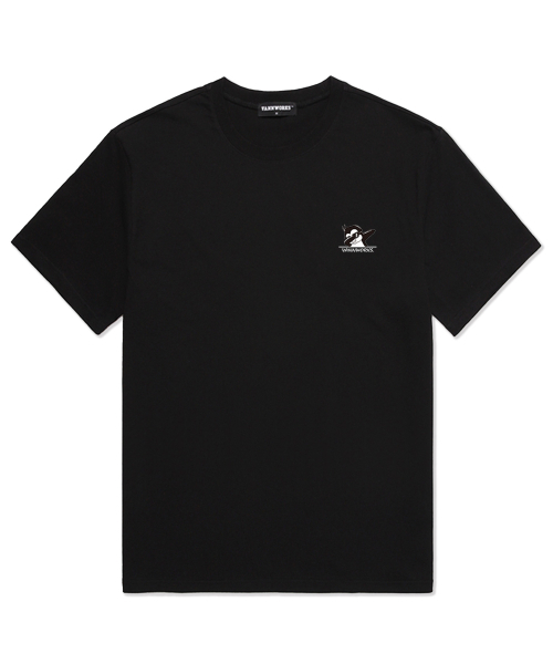 VANNWORKS(バンワークス)の「ペンギン オーバーサイズ 半袖Tシャツ (VS0042) ブラック(Tシャツ/カットソー・レディース・その他・LARGE/MEDIUM/SMALL/X-LARGE/XX-LARGE)」の1枚目の写真