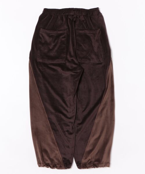 SUPERTHANKS(スーパーサンクス)の「【SUPERTHANKS】ST254CS02 Velour Pants(その他パンツ・メンズ・ブラウン・S/M)」の2枚目の写真