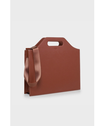 Solid Briefcase (Large/Brown)
