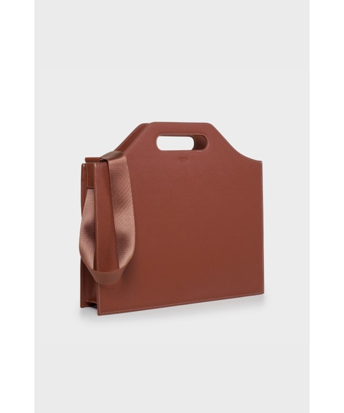 PROXY.L(プロキシエル)の「Solid Briefcase (Large/Brown)(ビジネスバッグ・メンズ・その他・FREE)」の1枚目の写真