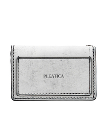PLEATICA（プリティカ）の「リメンバーカード名刺財布 ホワイトブラック / イタリアンベジタブルレザー（札入れ/マネークリップ）」