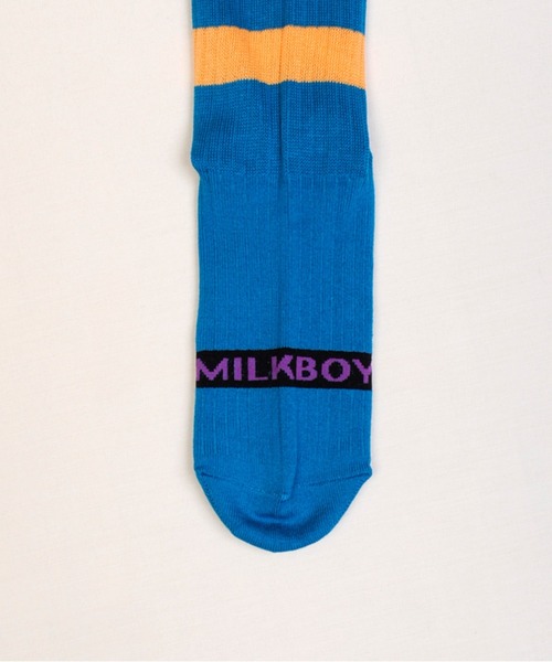 MILKBOY（ミルクボーイ）の「BORDERED ソックス（ソックス/靴下・メンズ・C/A/B・FREE）」の5枚目の写真