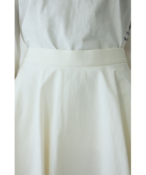 HeRIN.CYE（ヘリンドットサイ）の「Double hem skirt　　ダブルヘムスカート（スカート・レディース・ブラック/ホワイト/レッド・FREE）」の22枚目の写真