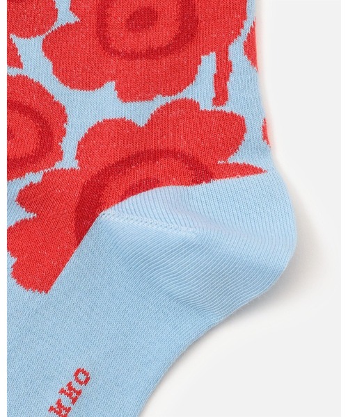 marimekko(マリメッコ)の「Linjaus Unikko / Socks(ソックス/靴下・レディース・レッド/ホワイト/ライトピンク/ブラック・34/37/40)」の19枚目の写真