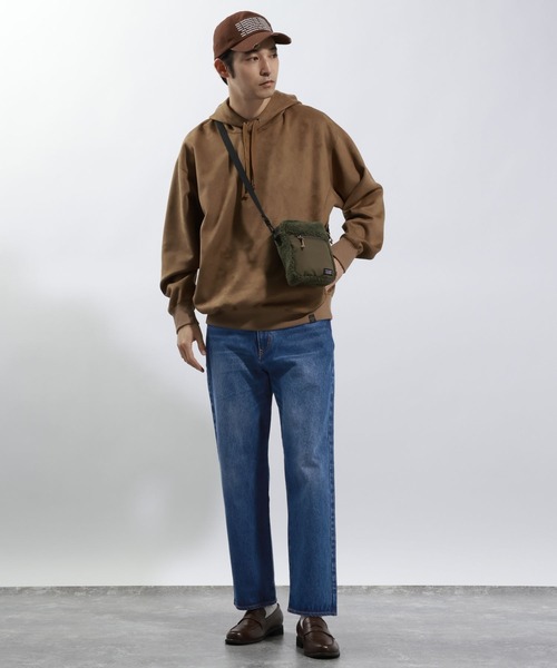 BAYFLOW（ベイフロー）の「ジャストテーパードデニム（デニムパンツ・メンズ・ブルー/ブラック・MEDIUM/LARGE）」の5枚目の写真