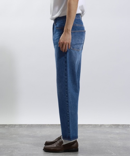 BAYFLOW（ベイフロー）の「ジャストテーパードデニム（デニムパンツ・メンズ・ブルー/ブラック・MEDIUM/LARGE）」の8枚目の写真