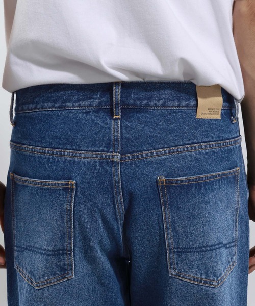 BAYFLOW（ベイフロー）の「ジャストテーパードデニム（デニムパンツ・メンズ・ブルー/ブラック・MEDIUM/LARGE）」の11枚目の写真