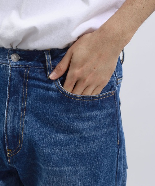 BAYFLOW（ベイフロー）の「ジャストテーパードデニム（デニムパンツ・メンズ・ブルー/ブラック・MEDIUM/LARGE）」の13枚目の写真