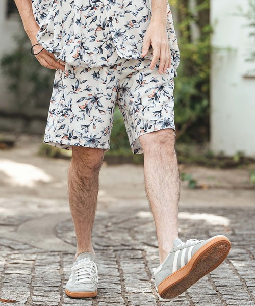 CAMBIO(カンビオ)の「mp14469- Vivid Flower Short Pants ショートパンツ(S62026cmb)(その他パンツ・メンズ・ホワイト/ネイビー/ブラック・L/M/S)」の8枚目の写真