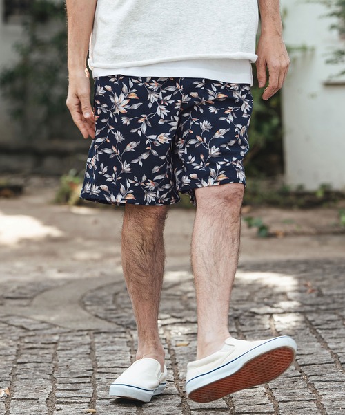 CAMBIO(カンビオ)の「mp14469- Vivid Flower Short Pants ショートパンツ(S62026cmb)(その他パンツ・メンズ・ホワイト/ネイビー/ブラック・L/M/S)」の13枚目の写真