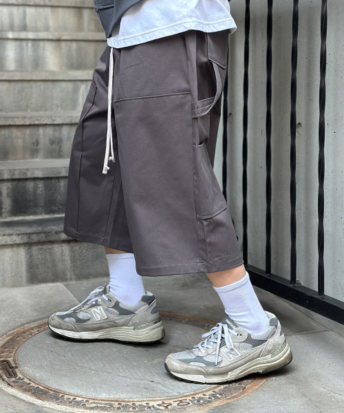 CLACO(クラコ)の「パート8コットンカーペンターバミューダパンツ(チャコール)(その他パンツ・メンズ・その他・FREE)」の1枚目の写真