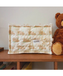 LICO HOUSE（リコハウス）の「長方形ラブリーレースバスケットベージュ（インテリア雑貨）」