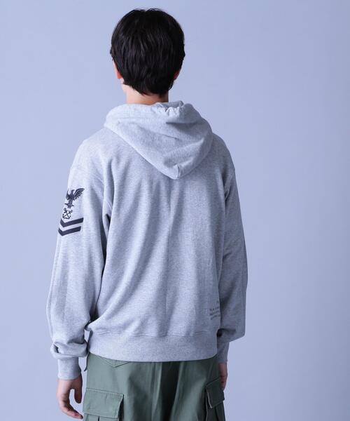 AVIREX(アヴィレックス)の「NAVAL PULLOVER PARK / ネイバル プルオーバー パーカー / AVIREX / アヴィレックス(パーカー・メンズ・ホワイト/その他17・L/M)」の5枚目の写真