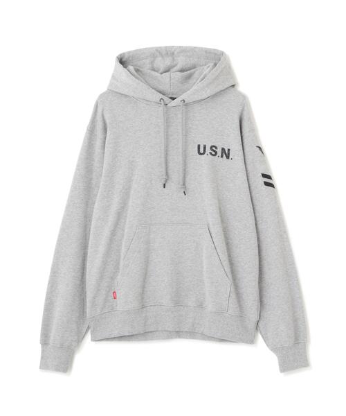 AVIREX(アヴィレックス)の「NAVAL PULLOVER PARK / ネイバル プルオーバー パーカー / AVIREX / アヴィレックス(パーカー・メンズ・ホワイト/その他17・L/M)」の7枚目の写真