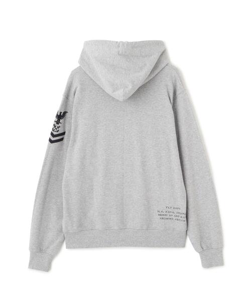 AVIREX(アヴィレックス)の「NAVAL PULLOVER PARK / ネイバル プルオーバー パーカー / AVIREX / アヴィレックス(パーカー・メンズ・ホワイト/その他17・L/M)」の13枚目の写真