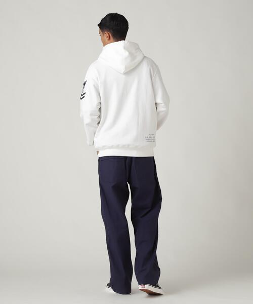 AVIREX(アヴィレックス)の「NAVAL PULLOVER PARK / ネイバル プルオーバー パーカー / AVIREX / アヴィレックス(パーカー・メンズ・ホワイト/その他17・L/M)」の17枚目の写真